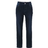 乔万尼裤子女秋冬裤子女直筒深蓝色修身显瘦百搭牛仔裤EN3F406 商品缩略图4