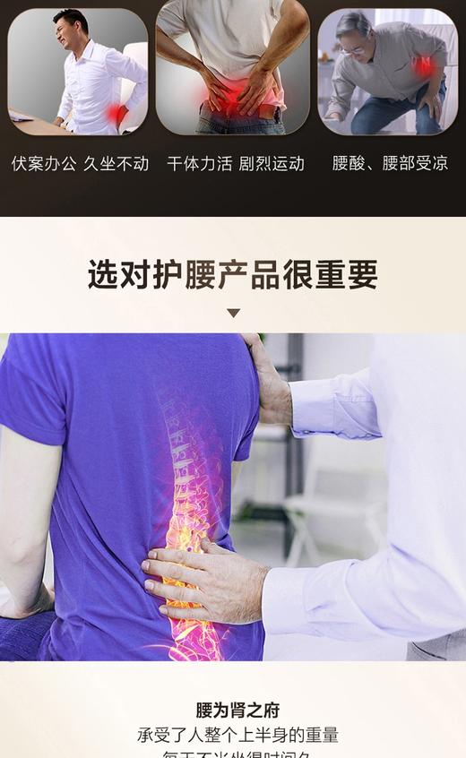 【品牌授权】攀高智能腰腹部按摩仪护腰带腰椎牵引按摩器PG-2645 珍珠白JPY带授权招加盟代理 商品图2