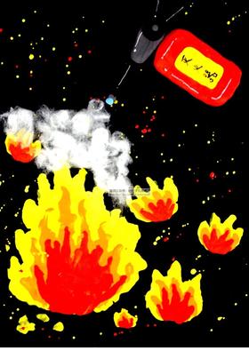 《灭火器》低幼【自动发货：下单后，点击手机短信中收到的链接，即可获取文件下载的链接；如有任何问题，可添加客服微信hm33268获得帮助】