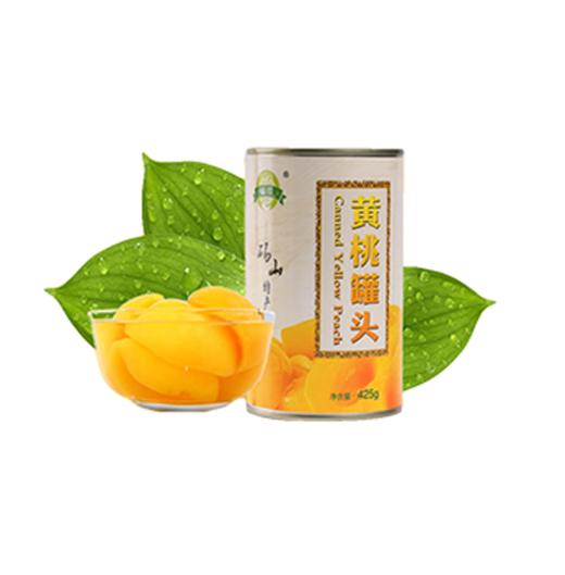正宗砀山黄桃罐头 商品图0