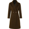 【绵羊毛】乔万尼毛呢大衣女秋冬呢子外套流行气质中长款羊毛大衣EB4A080 商品缩略图3