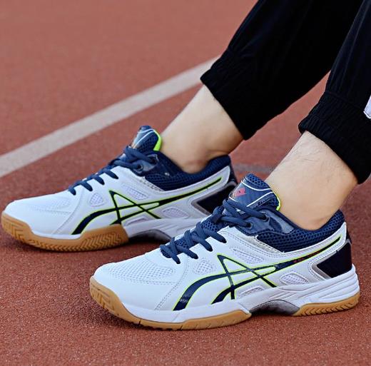 【网球鞋】。排球鞋男比赛训练鞋46大码情侣网球鞋女系带防滑乒乓球鞋 商品图0