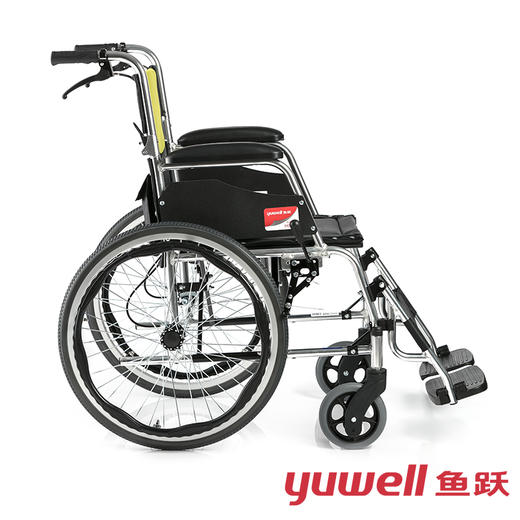 鱼跃手动轮椅车 H053C  畅想舒适 轻松出行 商品图1