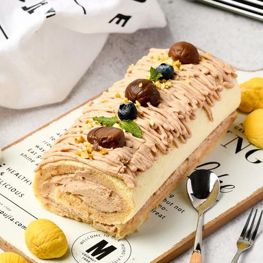 蒙布朗板栗卷回归！—真正的板栗泥制作，口感软糯、顺滑，浓浓的板栗味道！（福州） 商品图0