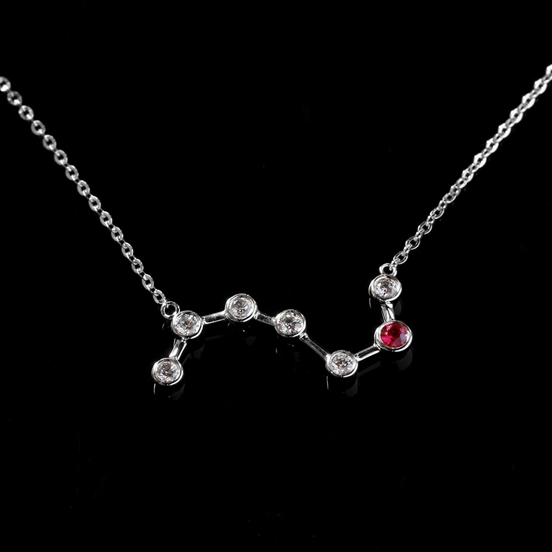 「北斗七星」✿桃花项链