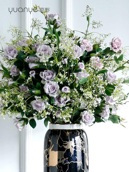 原野高档轻奢仿真花样板房别墅设计酒店餐厅家居时尚创意摆设装饰 商品图3