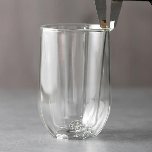 玻璃茶杯双层随手杯 商品图2
