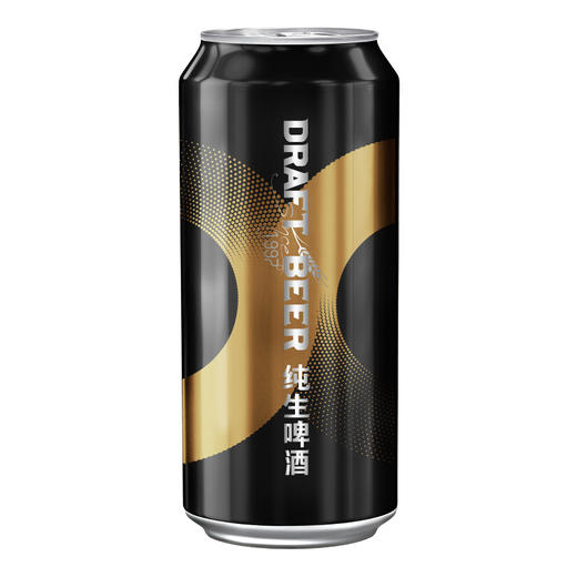 珠江啤酒9度珠江纯生黑金摇滚罐啤酒500ml罐1a5