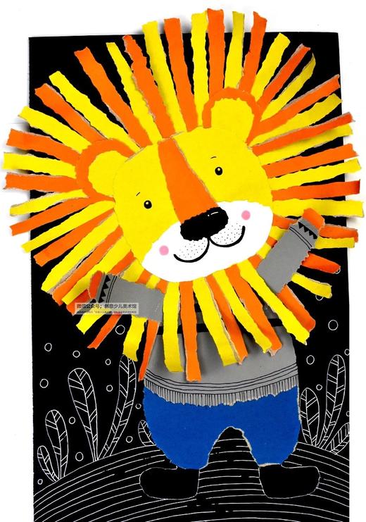 《可爱的狮子》低幼【自动发货：下单后，点击手机短信中收到的链接，即可获取文件下载的链接；如有任何问题，可添加客服微信hm33268获得帮助】 商品图0