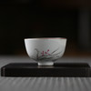 官窑釉主人杯单杯（兰花款） 商品缩略图0
