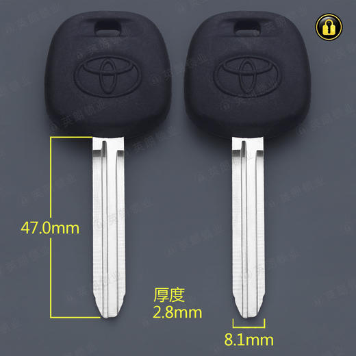 〖6117〗胶丰田3.0右 商品图0