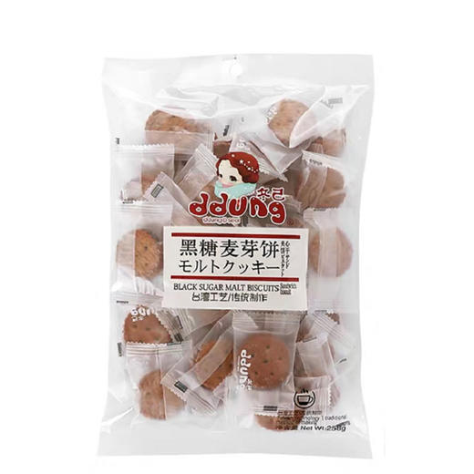 冬己黑糖麦芽饼(夹心)258g 商品图0