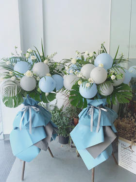 气球开业花篮款式