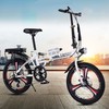 【自行车】。成人变速折叠自行车 20寸男女式自行车碟刹一体轮免安装 商品缩略图0