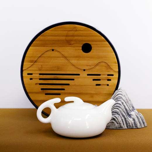 云中居.德化白瓷茶壶.手抓壶 商品图3