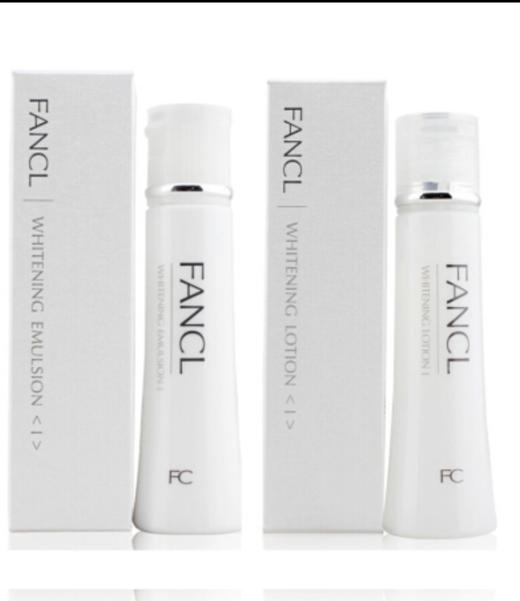 【香港直邮】FANCL/芳珂 美白水乳30ml+30ml 1号清爽型（新旧包装随机发货） 商品图0