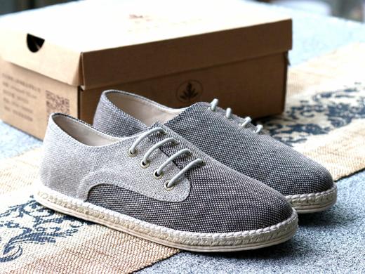 【买麻鞋，雅路人】防脚臭，新款男鞋手工麻鞋时尚休闲男鞋千层底布鞋1904-06M 商品图3