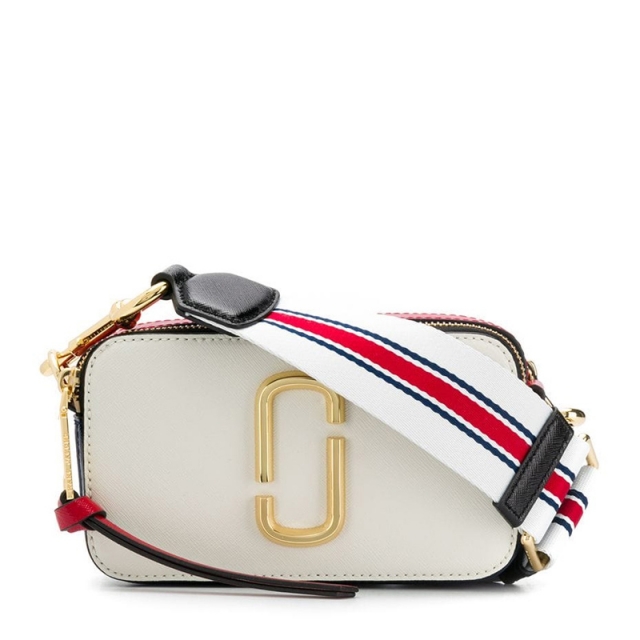 美国MARC JACOBS 马克·雅可布 女士白色挎包 M0015373-178JPY带授权招加盟代理