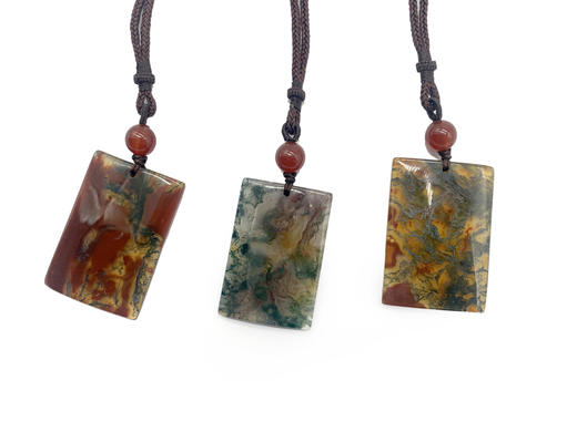 海草玛瑙吊坠项链（随机发货） 商品图0