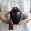 如意美人黑陶茶叶罐（中号） 商品缩略图4