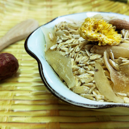 YERMES家庭装燕麦百合粥包早餐野生燕麦片兰州百合粥包 500g 商品图5