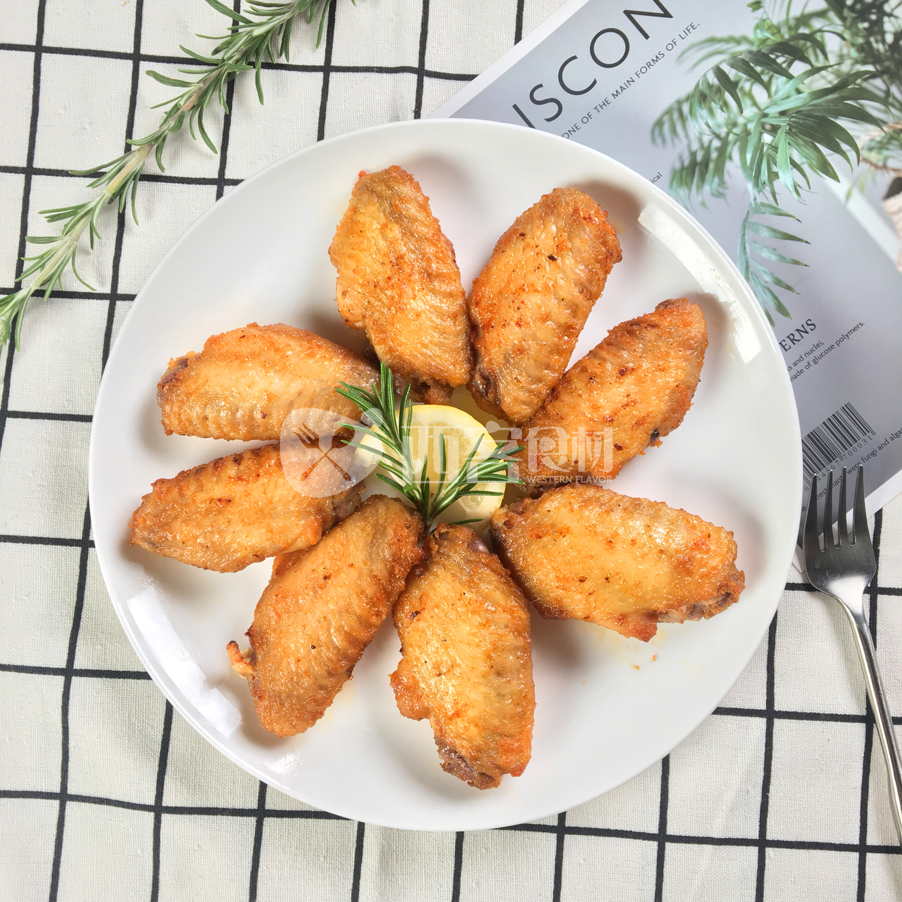 龙当当蒜香风味鸡中翅 350g