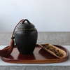 如意美人黑陶茶叶罐（中号） 商品缩略图3