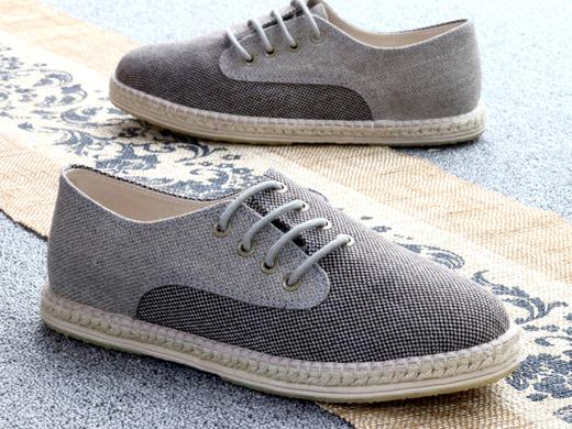 【买麻鞋，雅路人】防脚臭，新款男鞋手工麻鞋时尚休闲男鞋千层底布鞋1904-06M 商品图2