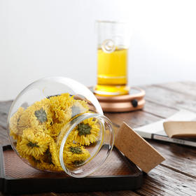 木盖玻璃茶叶罐