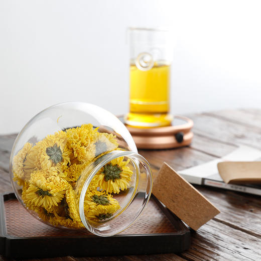 木盖玻璃茶叶罐 商品图0