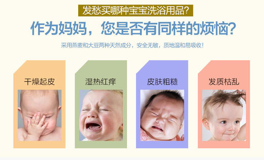 【组合套装】Aveeno Baby 艾维诺 婴儿保湿洗护套装 保湿霜深蓝141g&洗发沐浴二合一236mlJPY带授权招加盟代理 商品图2