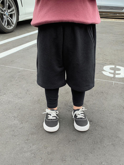裁缝学苑 TG05儿童假两件打底裤1:1实物服装纸样裁剪图纸牛皮纸样 商品图0