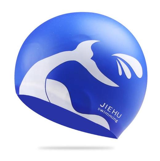 【运动装备】*加大海豚硅胶帽 男女游泳帽 硅胶泳帽 商品图2