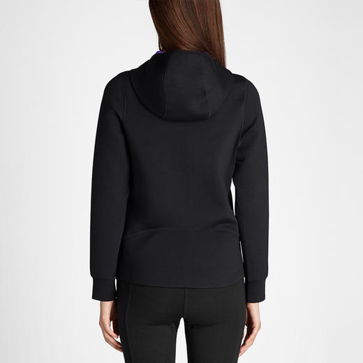 skechers斯凯奇时尚撞色连帽运动服女休闲针织外套sawf16025