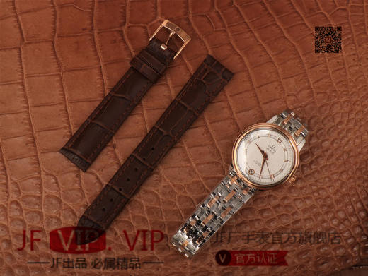 MKS 新品【欧米加蝶飞经典女款系列】，【表壳】腕表尺寸32.7*9.5，日本西铁城9015机芯，附送皮带+扣一条 商品图9