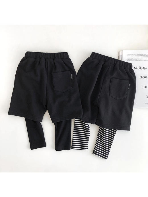 裁缝学苑 TG05儿童假两件打底裤1:1实物服装纸样裁剪图纸牛皮纸样 商品图2