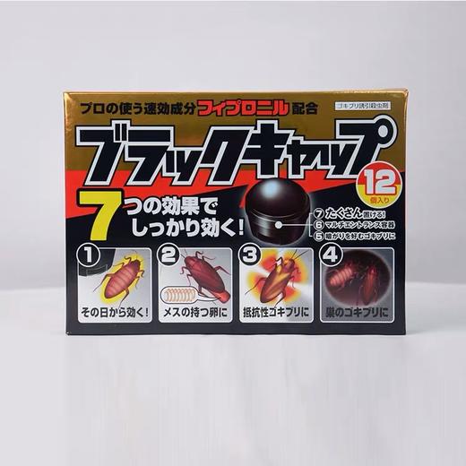 阿斯安速小黑帽蟑螂屋杀蟑螂药/盒 商品图0