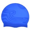 【泳帽】*祥云条纹水波成人浮雕硅胶游泳帽 商品缩略图1