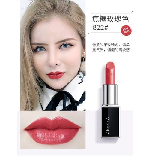 滋色ZEESEA水漾丝柔唇膏  黑管口红 商品图0