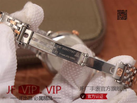 MKS 新品【欧米加蝶飞经典女款系列】，【表壳】腕表尺寸32.7*9.5，日本西铁城9015机芯，附送皮带+扣一条 商品图9