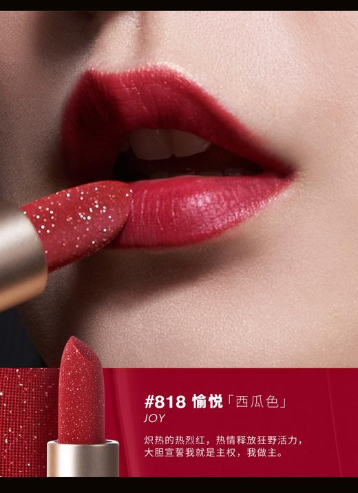 玛丽黛佳小金钻口红国风持久保湿不易脱色唇膏女网红推荐小众品牌 s806挚爱JPY带授权招加盟代理 商品图4