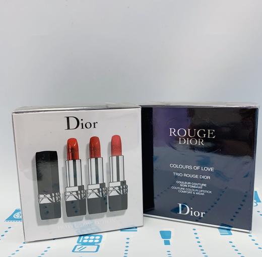 Dior 迪奥口红三件套#999(哑光+滋润+金属)（387224） 商品图0