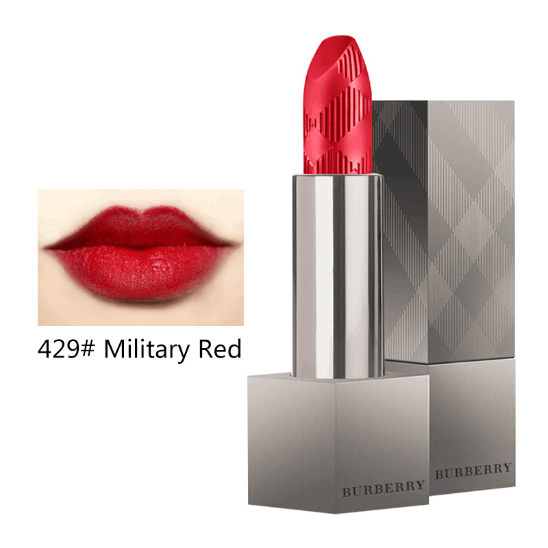 【香港直邮】博柏利(BURBERRY) 巴宝莉口红429# Military Red 哑光军红色JPY带授权招加盟代理