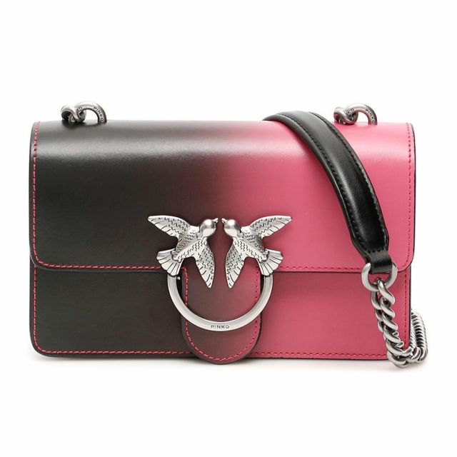 Pinko 品高 女士Mini Love系列黑色Shade斜挎包 1P21GA-Y5UWZN1JPY带授权招加盟代理