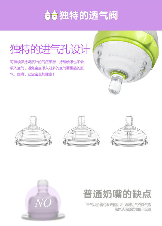 美国可么多么Comotomo奶瓶粉色250ml（2只装）JPY带授权招加盟代理 商品图7