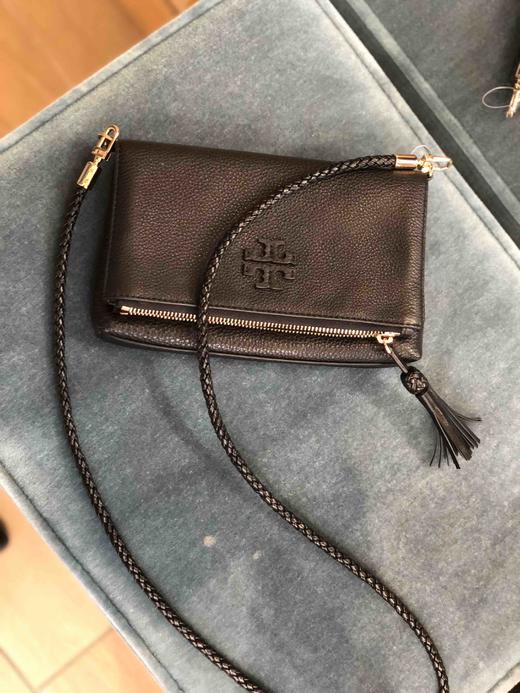 新款！Tory burch TB皮质logo翻折包 商品图9