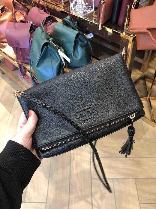 新款！Tory burch TB皮质logo翻折包 商品图5