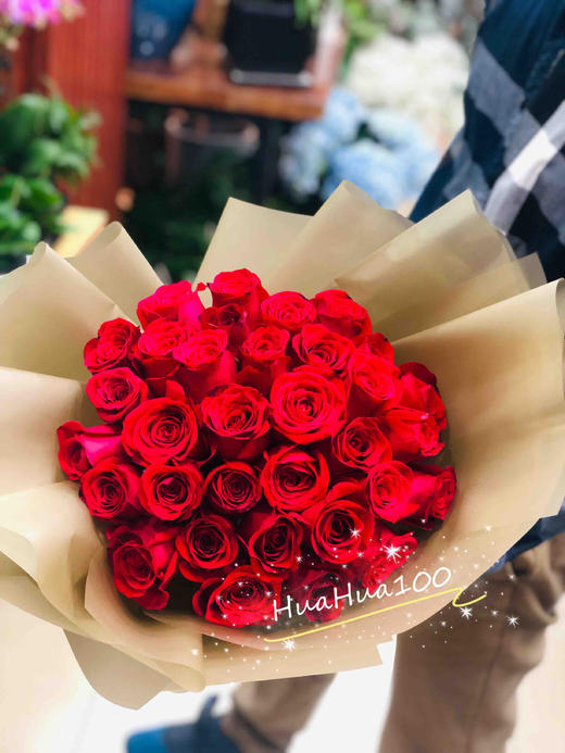 三生三世丨33朵红玫瑰花束 商品图1