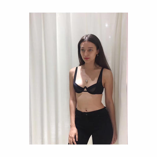 Her Senses｜感官 01-B005-YN  倒V 3/4钢圈  [ 黑 ] 商品图3