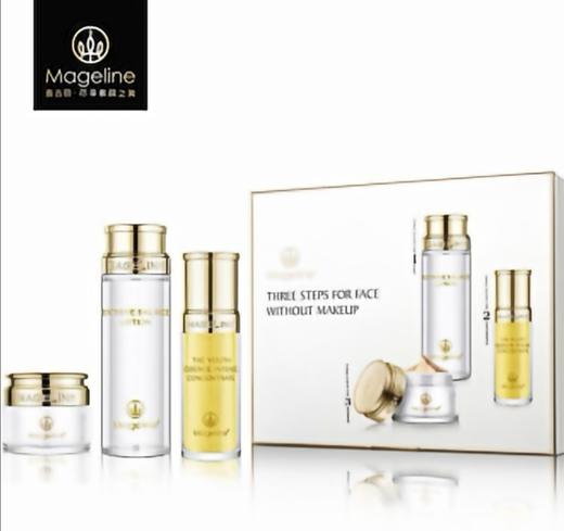 麦吉丽素颜三部曲小样套盒 贵妇膏平衡水精华液 小样套盒（油性及混合性肌肤适用）JPY带授权招加盟代理 商品图0